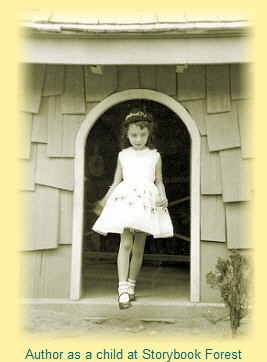 Author as a child at Storybook Forest